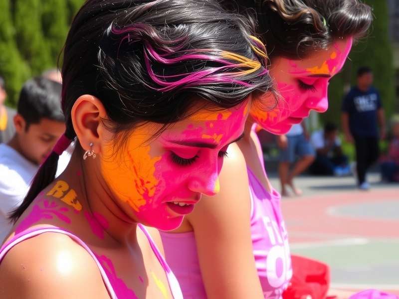 Holi festival special event in the game Sparkling Holi Sprint special event